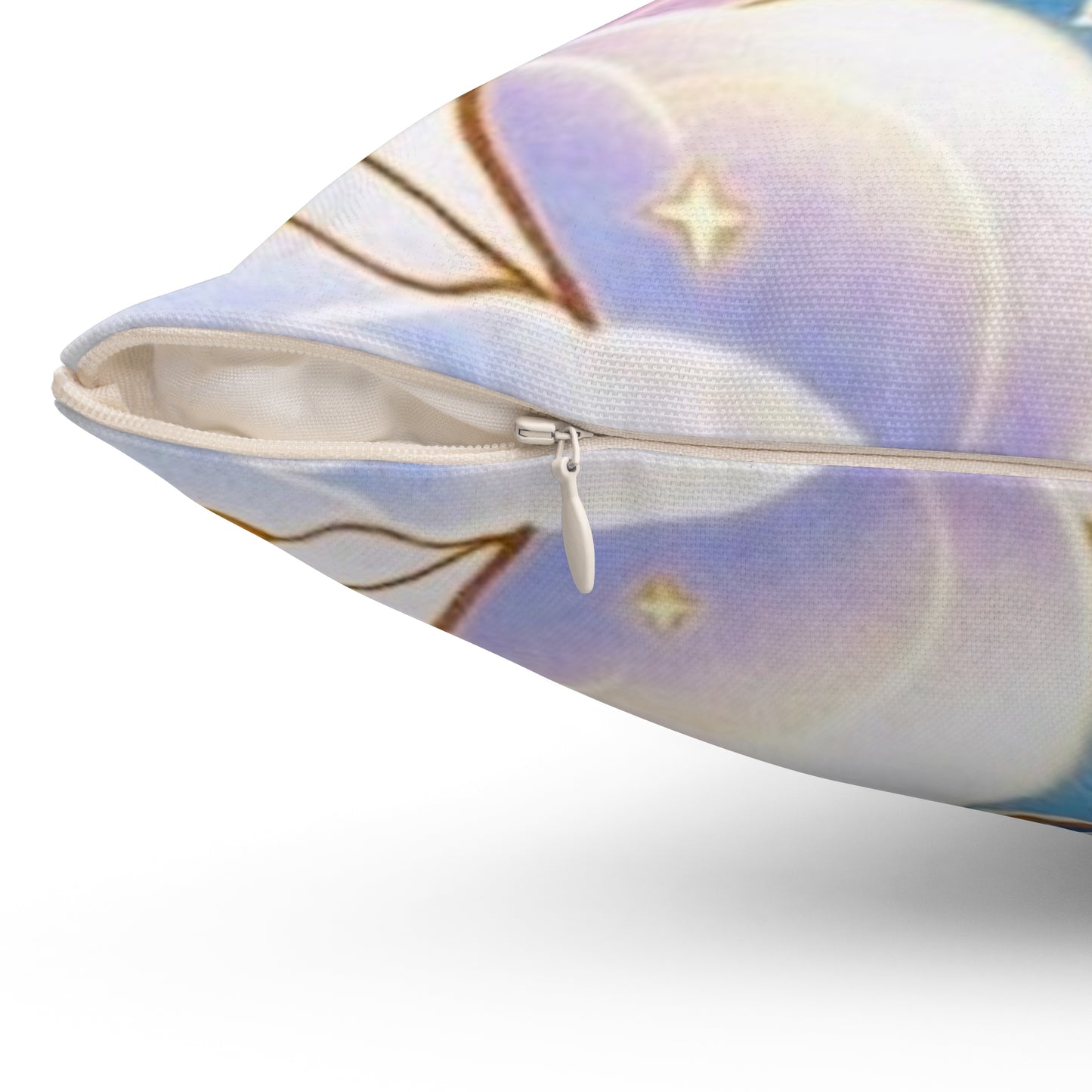 AH, Spun Polyester Square Pillow