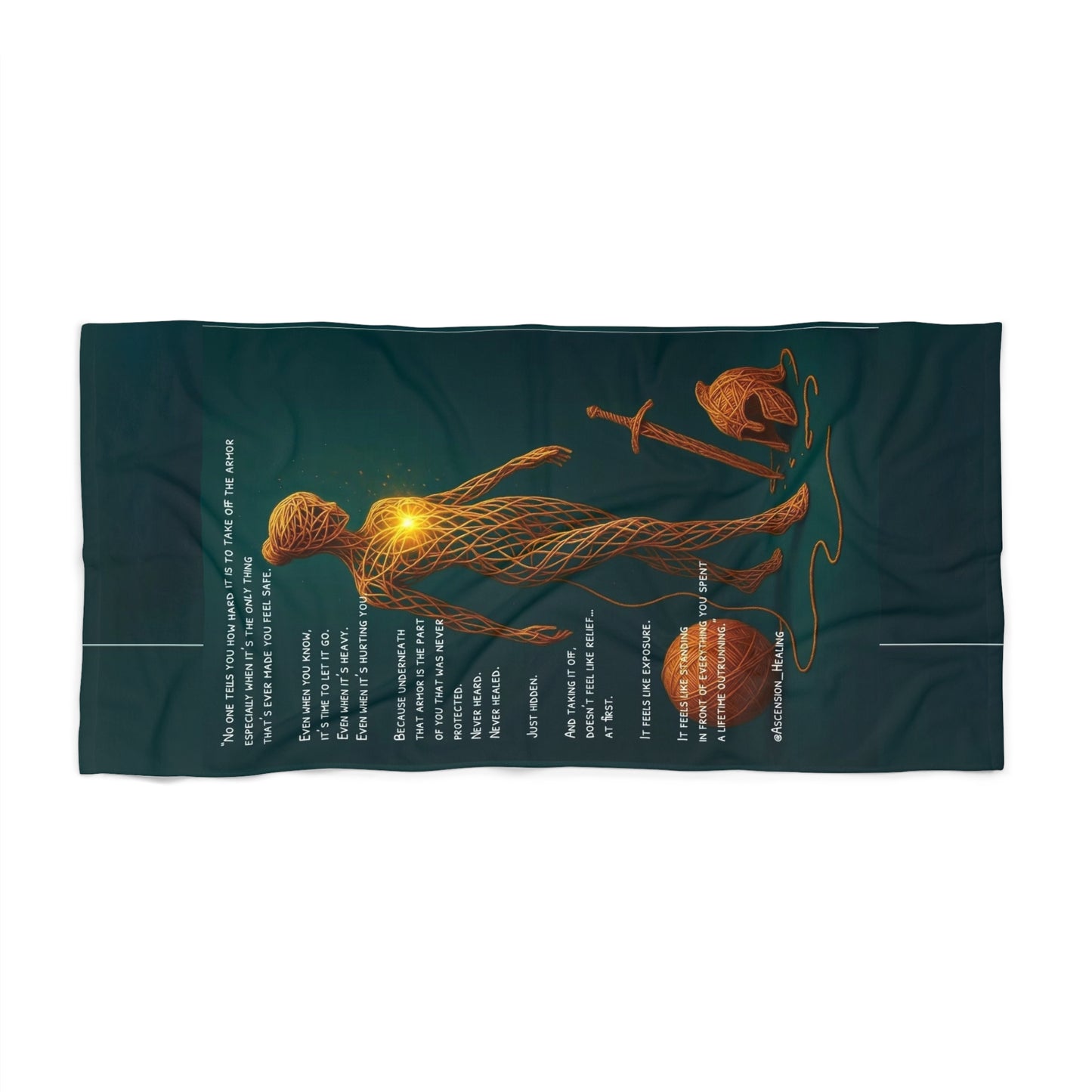 ✨The Unraveling✨

Beach Towel