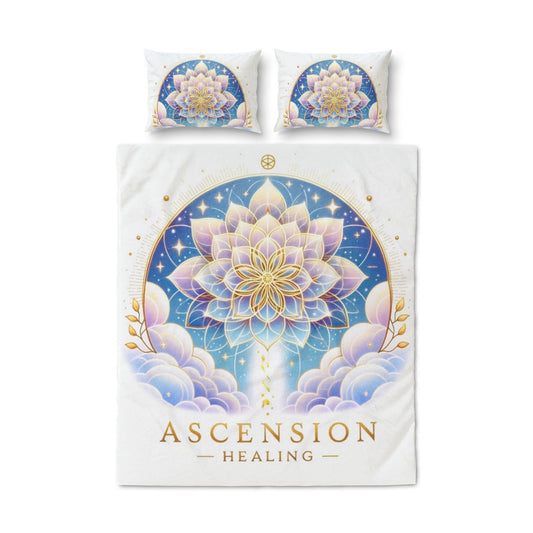 Ascension Healing Logo, Quilt Cover Set Of Three