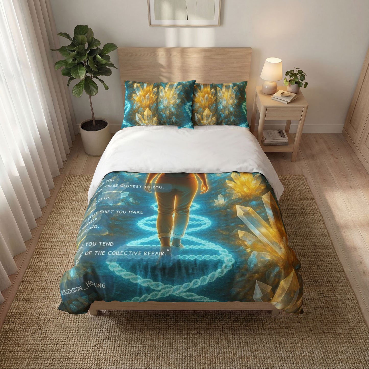 ✨The Crystal Within✨               Quilt Cover Set Of Three