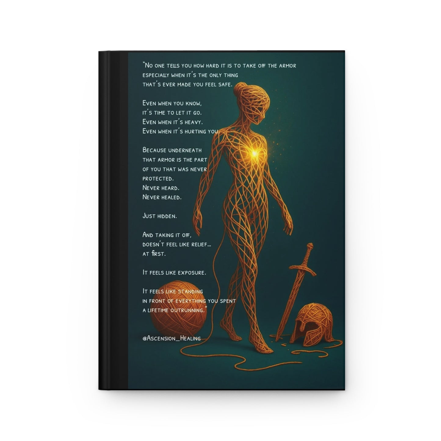 ✨The Unraveling✨ 

[ BLANK ] Hardcover Journal, Inspirational, Mindfulness Notebook, Guided Writing Journal, Personal Growth Diary, Gift for Writers, Motivational Journal
