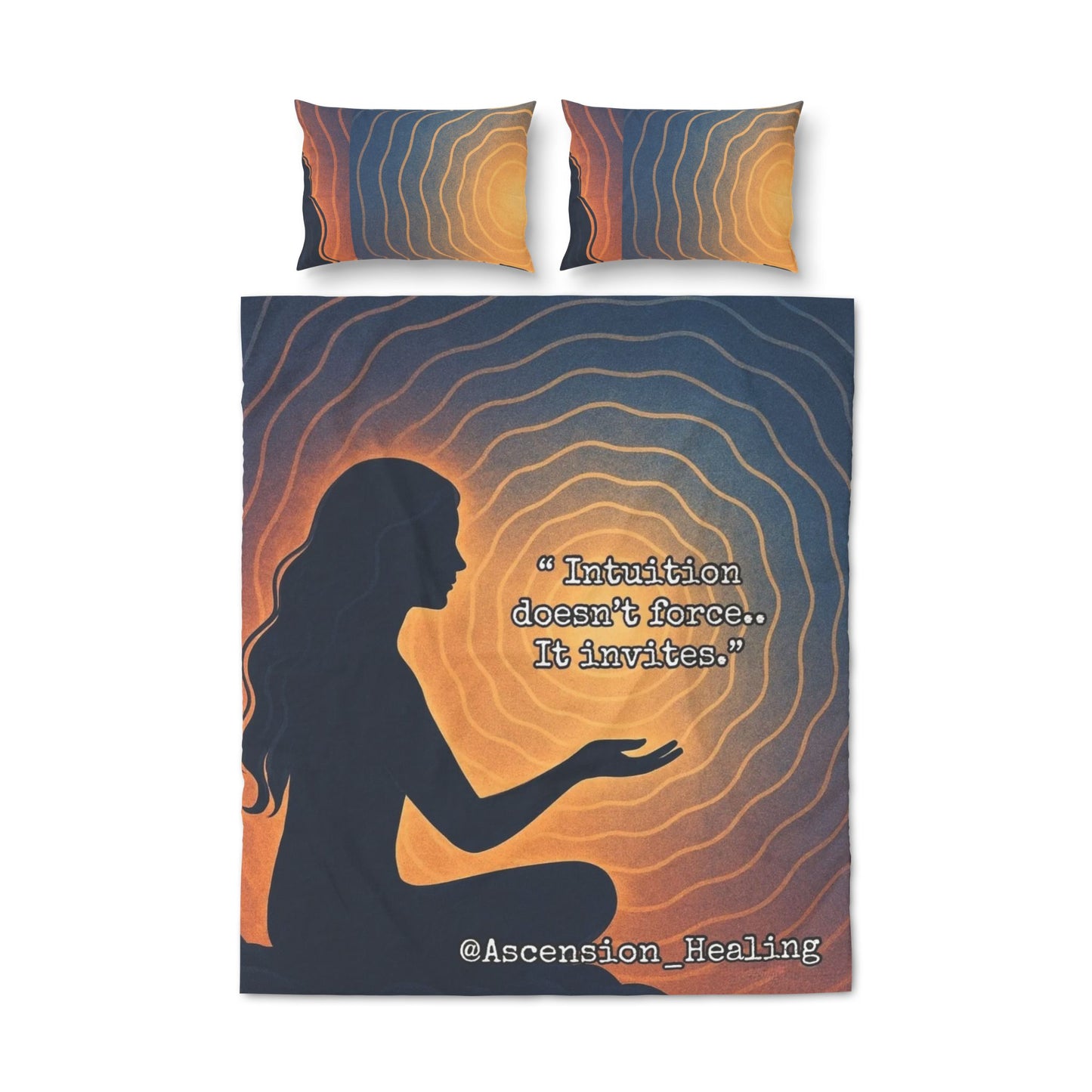 ✨Waves of Will✨                        Quilt Cover Set Of Three